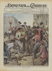 Das Ende des europäischen Luftfahrtkreises, Vidart gezwungen von den Straßenarbeitern in Paris